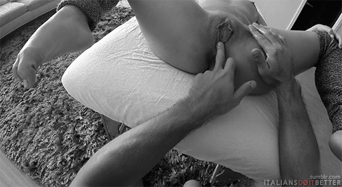 Pussy and anus fingering